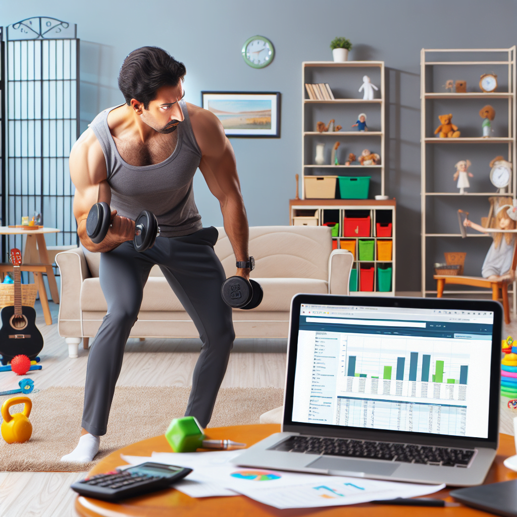 The Ultimate Playbook for StayatHome Dads Mastering Fitness and Finances Home Dad Hustles